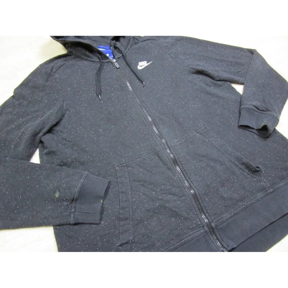 Nike AOP Full Zip Hoodie (L) Hooded Sweatshirt Solar System Stars‎ Dots Splatter